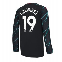 Manchester City Julian Alvarez #19 Tredjedrakt 2023-24 Langermet